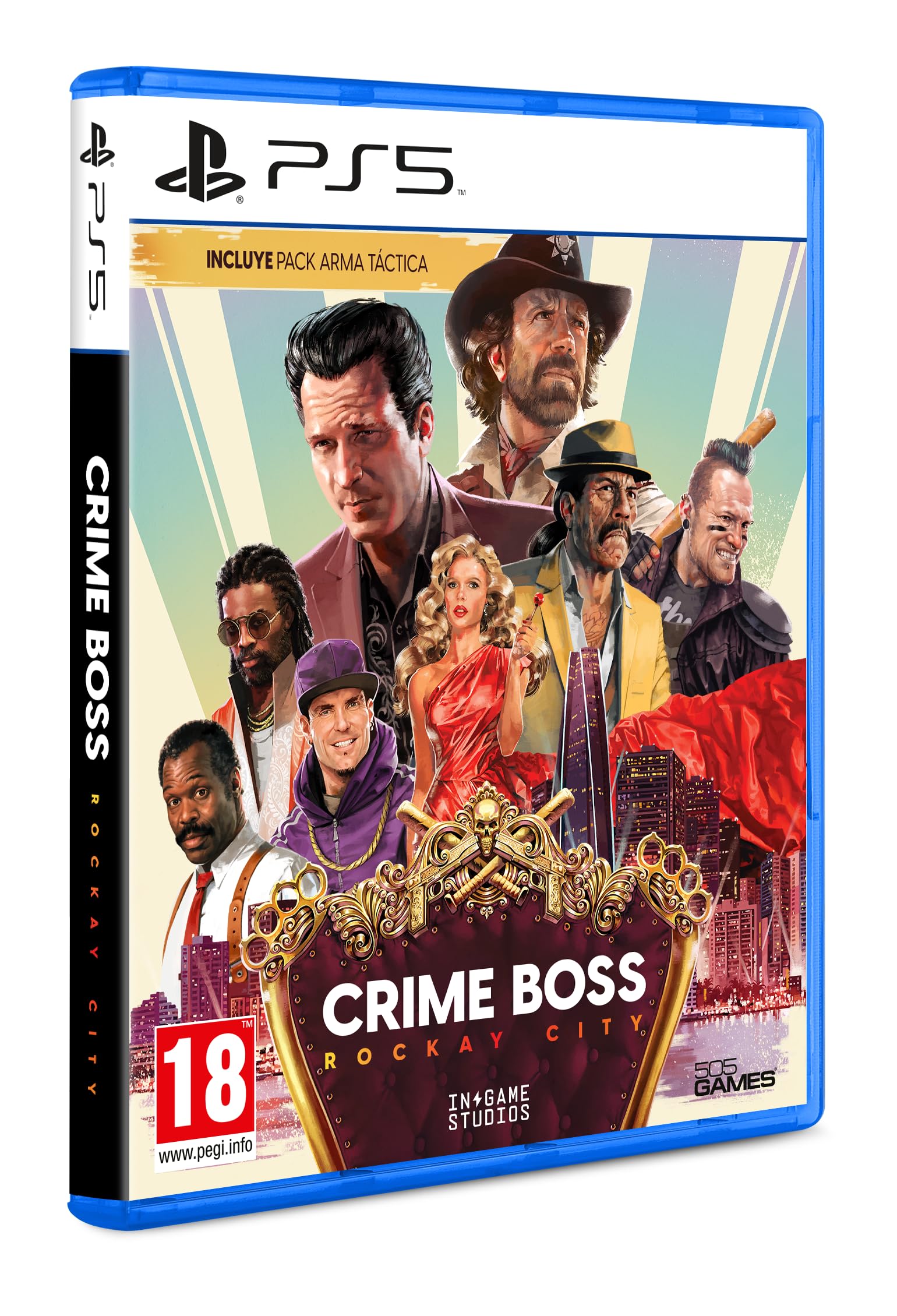 Chef du crime : Rockay City - PS5 Chef du crime : Rockay City - PS5